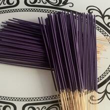 20/120 Pcs Lavender Incense Sticks, Natural Bamboo Sticks, Handmade Aromatherapy For Relaxation, Focus, Rejuvenation, Sensory Enjoyment, Meditation And Yoga, Long-Lasting Fragrance, Suitable For Air Purification, Sleep And Relaxation, Especially In Summer