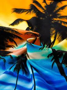 Youngboys Tropical Floral Print Sleeveless Tank Top, Suitable For Summer Beach And Holiday Wear - Multicolor - View 7