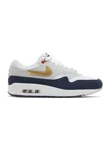 Nike Unisex  AIR MAX 1 - OBSIDIAN/METALLIC GOLD-WHITE - View 1