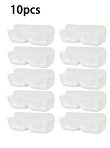 10 piezas/3 piezas/1 pieza Organizador de gafas de montaje en pared sin taladro, cajas de almacenamiento, soportes, adecuado para dormitorio, sala de estar, baño, cocina para organizador de almacenamiento de mujer, artículos esenciales de viaje, regreso a la escuela, almacenamiento de dormitorio, decoración de otoño