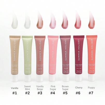 Lip Butter Balm - Conditioning Lip Mask And Lip Balm For Instant Moisture, Shine And Hydration - Sheer-Tinted, Soothing Lip Care