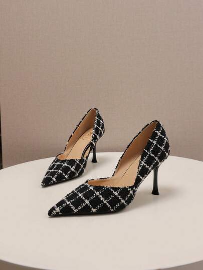 Elegante spitze Stilettos für Frauen, mandelförmige High Heels, minimalistische Slipper-Pumps vielseitig einsetzbar für Partys, Hochzeiten und den Alltag - modisch, flach geschnitten, einfach anzuziehen Mary Jane Schuhe