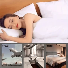 [Mais vendido de 2025] 1 conjunto de roupa de cama descartável para viagem | Roupa de cama leve e portátil para hotel | 1 lençol + 1 capa de edredom + 1 fronha + 1 capa para assento sanitário | Essencial para acampamentos ao ar livre e viagens de negócios | Embalagem individual antipoeira, esterilizada e espessa