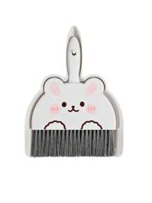 1 Set Mini Desktop Broom And Dustpan Set, Suitable For Children And Students (1 Broom + 1 Dustpan), Kitchen, Bathroom, Home Supplies