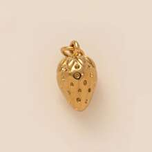 1Pc Stainless Steel Material Fashionable Lifestyle Elements High Heels Women's Underwear Bag Shape Pendant, DIY Accessories Necklace Bracelet Earring Pendant, Electroplated 18K Gold, Gift For Wife And Mother