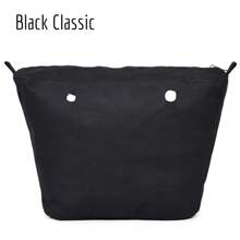 New 1pc Waterproof Obag Inner Classic Mini Canvas Organizer Insert Lining Zipper Pocket For Standard Classic Mini O Bag Accessoires - Multicolor - View 10