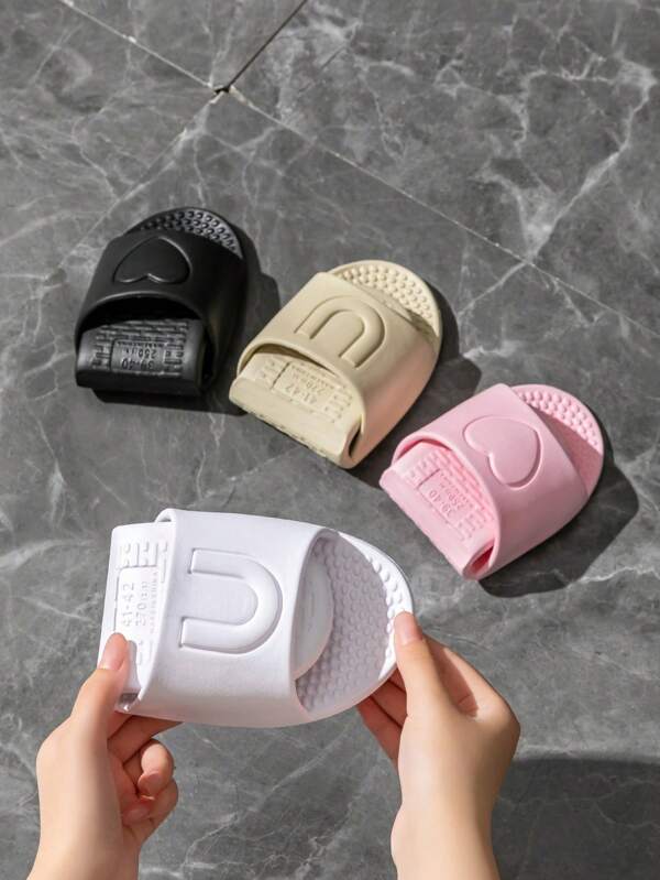 Foldable Travel Slippers, Indoor Home Bathroom Massage Sandals, Unisex Lightweight Quick-Drying Slip-Resistant Shower Flip Flops
