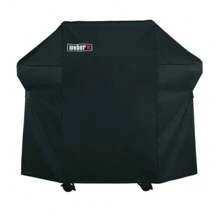 Weber 7106 Grill Cover With Storage Bag For Spirit 220 And 300 Series Gas Grills - Black - 1 - View 1