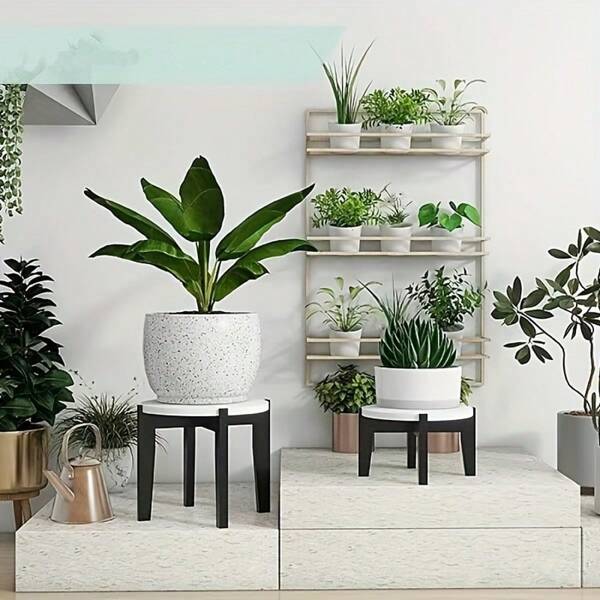 1pc Multifloral Suculenta Planter Shelf, Adequado para peitoris de janela, varanda, sala de estar, escritório Indoor Potted Plant Stand