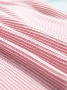 Acelitt Camiseta de manga corta casual de verano para mujer con cuello redondo, bloque de color, textura de rayas y patchwork multicolor