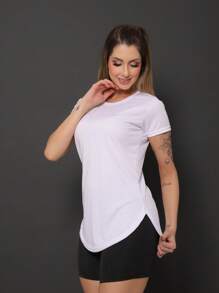 Blusa Feminina Tapa Bumbum Dry Fit Academia Fitness Lisa