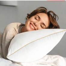 1 pieza Núcleo de almohada suave y cómodo para dormitorio, con almohada de microfibra de 700 gr de 50x60