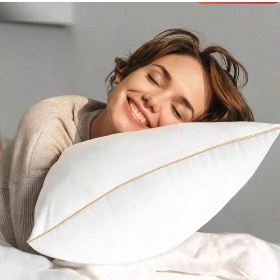 1 pieza Núcleo de almohada suave y cómodo para dormitorio, con almohada de microfibra de 700 gr de 50x60