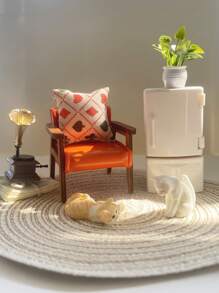 Juego de 1/2/3/5 piezas de accesorios en miniatura para casa de muñecas: muebles realistas, alfombra, gato decorativo, pintura clásica y decoración del hogar para crear una cómoda y elegante morada en miniatura. (Los productos en miniatura pueden tener pequeños defectos dentro de lo normal que no afectan el efecto general. Los compradores preocupados deben comprar con precaución.)