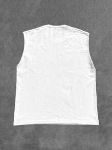 Men's Casual Personalized Retro Holiday Patterns Printed Top, Paired With Casual Pants, Suitable For Travel/Vacation/Outdoor Camping/Sports - White - View 3