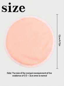 1/2pairs Three-Layer Bamboo Fiber Anti-Breast Pads Breathable Washable Nursing Bra Waterproof Breast Pads Round Pads - Multicolor - View 8