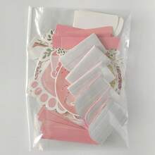 24pcs Paper Girl Room Decor Ornament, Background Decoration