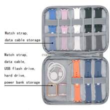 Elegant Watch Organizer Bag - Perfect Rectangle Storage Solution For Watches & Straps, Ideal For Travel, Watch Storage Bag Multifunctional Portable Travel Bag, Watch Strap Storage Bag, Jewelry Storage Box
