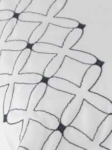 Complete Bedspread And Sheet Kit 6 Pieces 200 Thread Count Double/Queen/King Luxury Embroidery Ideale - 灰色 - 查看 10