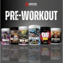 Ekkovision Preworkout (Bax Shots, Optismal, Dethroner, Satori Face Off, Project Mass, Ob Mix) - Optismal V2 - Puckin' Blue Raz - 無刺痛感 - 查看 1
