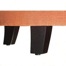 Convenience Concepts Designs4Comfort Storage Ottoman, Tan Fabric