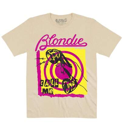 Blondie | Call Me | Official Artist T-Shirt -  In 48 Hours - Turn Up The Volume On Your Style With This Call Me Blondie Tee. Inspired By The Band's Chart-Topping Anthem And 's Fierce Charisma, This Shirt Captures The Pulse Of '80s New Wave Energy. Made From Soft, Breathable Cotton With A Bold Vintage Graphic, It's Perfect For Fans Who Love Timeless Hooks, Electric Style, And Unapologetic Attitude - A True Tribute To Blondie's Rock Legacy.
