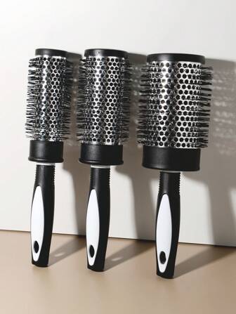 Unisex svarta hårborsterullar, rund hårborste i nylonborst för lockning, styling och hårtorkning, lämplig för salong och hemmabruk, tillbaka till skolan, resesemesternödvändigheter, håraccessoarer för kvinnor, borste, hårborstar, kantborste, hårborste, hårkam, kamma håret, utredningsborste, bollborste, minihårborste, hårborsteset, träkam, hårborste, hårborste, hårkammar, barberare, hårverktyg, hårprodukter, håraccessoarer, slick back-borste, hårvård, hårkam, barbertillbehör, kamma hår, lockigt hårborste, resor, hårsaker, utredningsborste, bollborste, minihårborste, håraccessoarer, lockiga hårprodukter, frisörutrustning, accessoarer, jul, barbertillbehör, håraccessoarer, hårklippning, träkam, researtiklar, researtiklar, frisyr, frisör