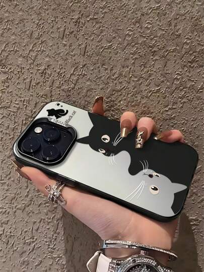 这款倒立猫咪手机壳设计简约，适合时尚前卫人士。防摔防滑，兼容 16 Pro Max/15/14/13/12/11、Galaxy A33 5G/A32 4G/A52 5G & 4G/S20 FE/S21 FE、A14 4G & 5G、S23/S23 Plus/S23 Ultra/S23 FE、A55 5G、S24/S24 Plus/S24 Ultra、A05/A05s、A15 4G & 5G，时尚设计的保护壳，防水防震防刮