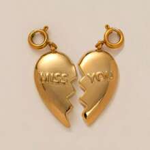 1Pc Stainless Steel Material Fashionable Lifestyle Elements High Heels Women's Underwear Bag Shape Pendant, DIY Accessories Necklace Bracelet Earring Pendant, Electroplated 18K Gold, Gift For Wife And Mother