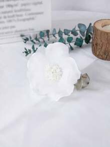 Um par de prendedores de cortina de rosas românticas francesas, decoração de festa, clipes de cortina de tule para sala de estar, decoração de janela de quarto, casamento, dia dos namorados, decoração de casa