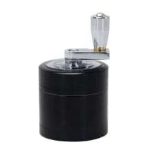 Máy xay thảo mộc thủ công bằng hợp kim kẽm 4 lớp chất lượng cao có tay cầm thoải mái, lưới lọc kim loại bền, máy xay lá cầm tay, nhiều màu sắc có sẵn - Nhiều màu - Xem 12