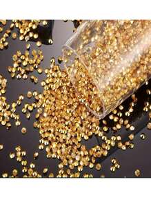 10.000 stuks gouden acryl diamanten confetti, sprankelende diamanten confetti voor feestdecoratie, bruiloften, verjaardagen, afstuderen, lente- en zomerdecoratie voor op tafel, decoratie voor bruiloften, tafeldecoratie, doe-het-zelf accessoires, vaasvuller, foto-rekwisieten, aquariumvuller