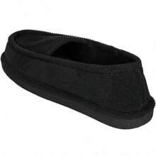 Men's House Slippers Memory Foam Moccasin Slippers Comfy Indoor Outdoor House Shoes Bedroom Soft Plush Warm Lining House Slippers - 黑色 - 查看 3