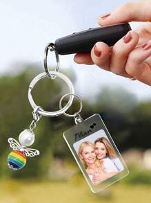 1/2 món quà tặng cho mẹ, móc khóa mẹ được cá nhân hóa, quà tặng Ngày của mẹ được cá nhân hóa, quà tặng ảnh tùy chỉnh cho mẹ, quà tặng sinh nhật cho mẹ, móc khóa mẹ có văn bản tùy chỉnh, móc khóa mẹ tùy chỉnh, móc khóa acrylic tùy chỉnh - phong cách A - Xem 7