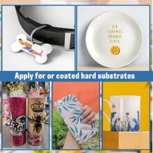100 Sheets A4 Sublimation Paper - Premium Quality For Vivid And Precise Heat Transfer Printing​ - White - View 10