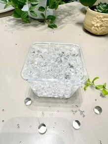  6000 Soaking Beads, Water Absorbing Gel Beads, Water Absorbing Beads, Water Sprites, Water Babies, Used For Soilless Cultivation, Vase Filling, Indoor Green Plants To Save Water, Can Keep Water For A Long Time, And Used For Christmas, Halloween, Wedding Center, Thanksgiving Decoration Gifts Birthday Graduation Home Decor Room Decor Flower Vase Glass Vase - Multicolor - View 4