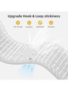 Compatible With Apple Watch Band Case Men'S And Women'S Fashion Sports Soft Breathable Magic Self-Adhesive Nylon Strap + Frosted Texture Anti-Drop And Scratch Pc And Tempered Glass Protective Film Integrated Watch Case Compatible With Apple Watch 40/41/42/44/45/46/49mm Replacement Band Case Compatible With Apple Watch Series Ultra/11/10/9/8/7/6/5/4/Se Band Case Washable Band Touch Sensitive Case - Flash White - View 7