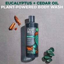 Men Care Relaxing Eucalyptus   Cedar Hydrating Body Wash Soap - 18 Fl Oz