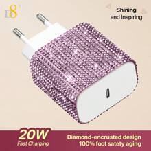 D8 1 Pc 20W PD Fast Charging, USB-C Cord Phone Charger , Compatible With I Phone 16/15, 15 Plus, 15 Pro, 15 Pro Max, IPad, IPad Pro 12.9 Gen 5/4/3,Galaxy S23 Ultra/S23/S23+/S22/S22 S21 S20 Ultra/S22+/S21+/ Ultra/S20/S20+20W S Amsung Fast Charging USB C Adapter Compatible With Ipad Pro Christmas Gift USB C Charger For I Phone 15 Suitable For Travel, Office, Dorm, And Home
