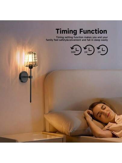Moderne Crystal Wand Lamps Home Fixtures Minimalist Sconces ation Retro Lights Luxe 2000mAh RGB ful Stage Verlichting Zwart Goud Living Room Bedroom Bedside Indoor Lighting Dining Hallway Lamp Aisle Coffee Shops view 2