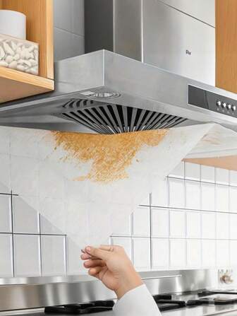 12Pcs High-Quality Range Hood Filter Membrane, Odor-Removing, Easy To Clean, Fresh Kitchen Air, Hygienic Cooking Space, Fits Various Stove Hoods