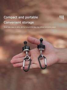 5PCS/2PCS/1PC Powerful Magnetic Detachable Tent Hooks, Outdoor Beach Essential, Camping Party Supplies Canopy Tent Clips