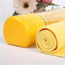 Drying Towel, 1pc Super Absorbent Suede Cloth Car Drying Towel: Quick Drying, Scratch-Free, Reusable, For Vehicle Cleaning - Multicolor - View 8