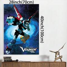 Framed Legendary Defender - TV Show Poster (Voltron In Space)