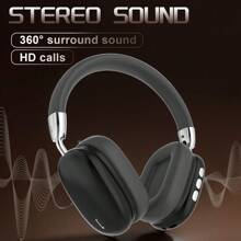 New B36 Full Coverage Wireless Headphones, HiFi High-Definition Calls, Comfortable MP3 Music Headphones For Phones, Type-C, Foldable Rotatable Telescopic Portable Travel Headphones, New Year/Christmas/Valentine's Day Gift, ABS Plastic Metal Feel High-End Business Gift Wireless Headphones