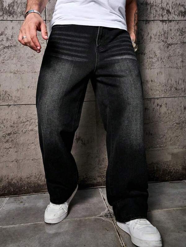 Jeans casual a gamba dritta per bambini