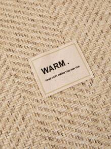 1pc Linen-Like Fabric Sofa Cover, Modern Minimalist Sofa Protector Slipcover, Suitable For Living Room, Bedroom, Office, Fits Armchair, 2/3/4-Seat Sofa And Sectional, All Seasons