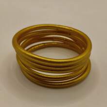 Bộ 5 chiếc vòng tay thạch nhũ lấp lánh Trang sức sang trọng dành cho nữ làm quà cưới - Nhiều màu - Xem 2