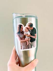 5/10/20 Stücke personalisierte Foto-Aufkleber, wasserfeste Vinyl-Aufkleber, individuelle Aufkleber, personalisierte Bild-Aufkleber, Wasser-Flasche Aufkleber, Laptop Aufkleber, Auto Aufkleber, geeignet für sie, Bestie, Paar, Freundin, Ehefrau, Kollege, Familie, für einzigartige Geschenke zu Jahrestag, Schulanfang Mode, Weihnachtsdekoration, für Einweihungsparty