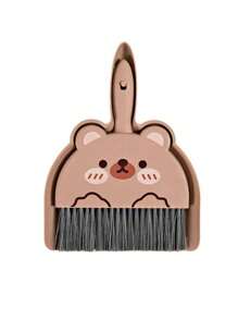 1 Set Mini Desktop Broom And Dustpan Set, Suitable For Children And Students (1 Broom + 1 Dustpan), Kitchen, Bathroom, Home Supplies